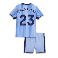 Tottenham Hotspur Pedro Porro #23 Gostujuci Dres za djecu 2024-25 Kratak Rukav (+ Kratke hlače)